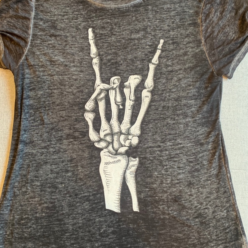 Medium cotton skeleton t-shirt